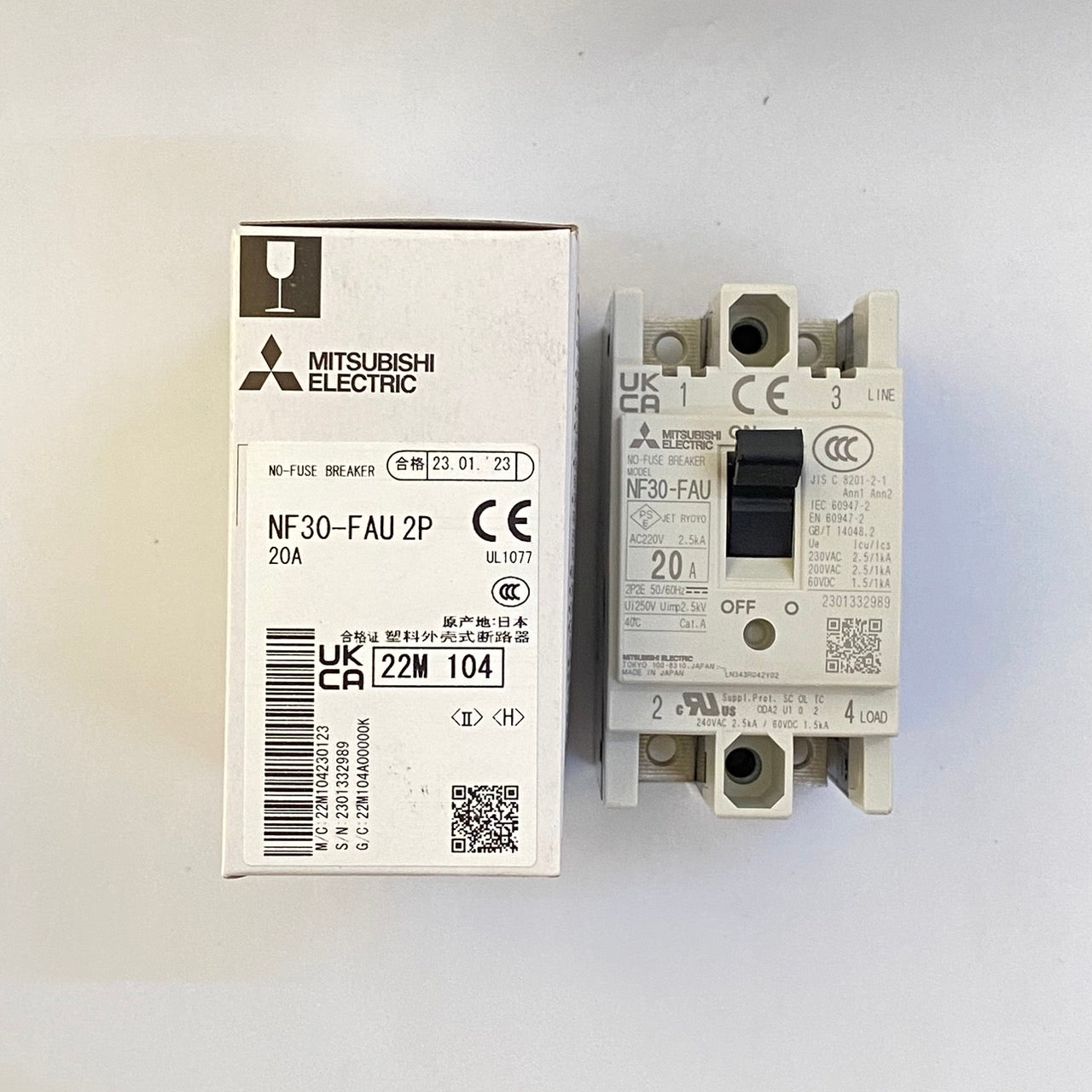 NF30-FAU 2P 20A