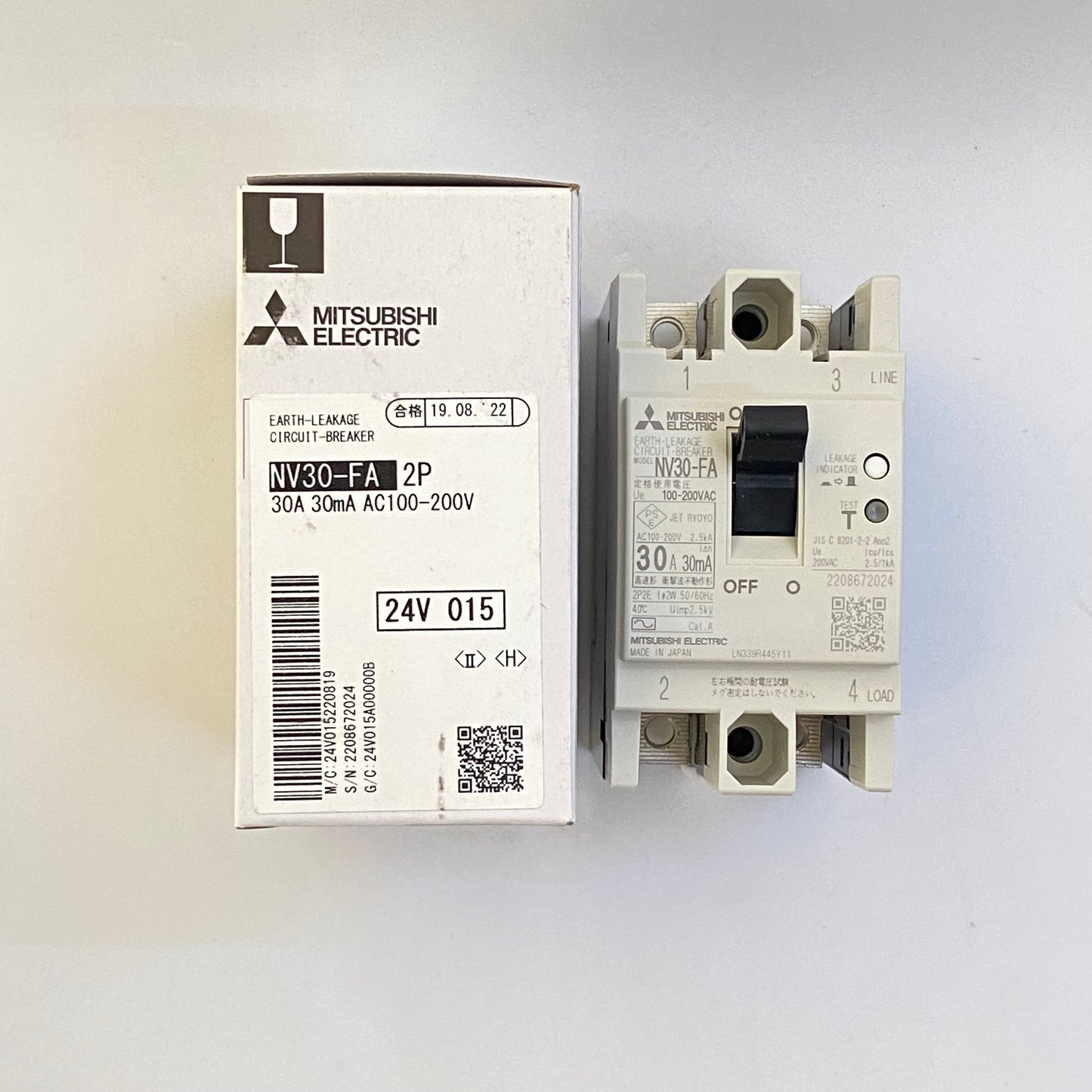 NV30-FA 2P 30A 30mA