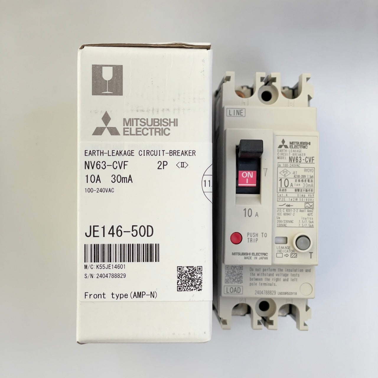 NV63-CVF 2P 10A 30mA