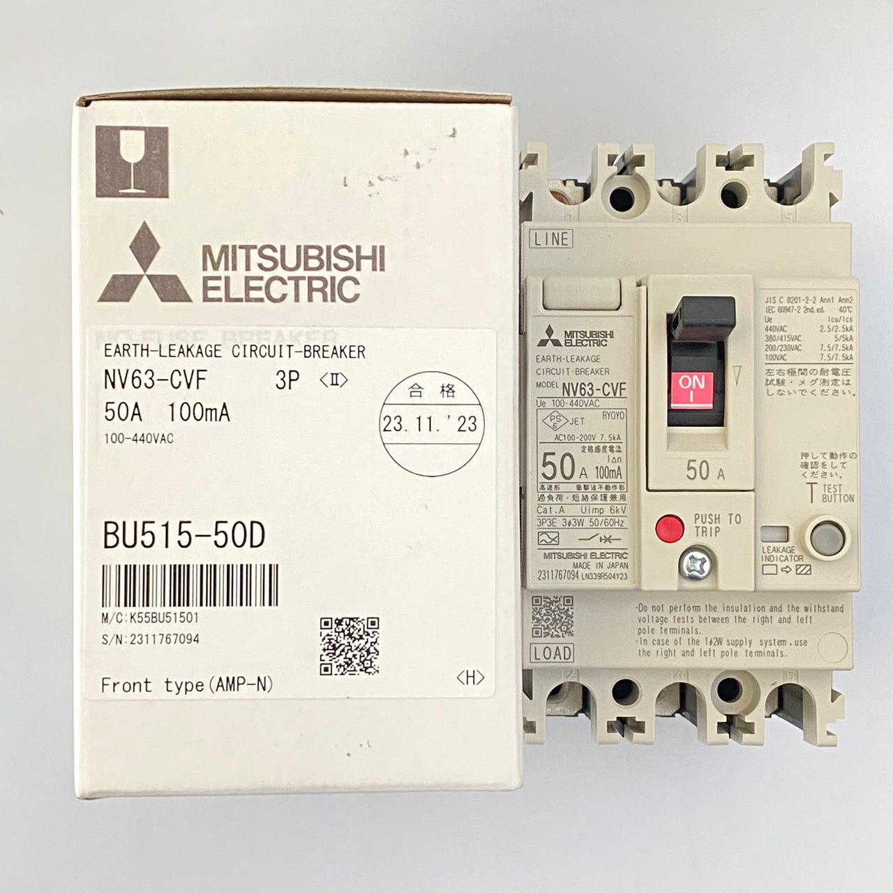 NV63-CVF 3P 50A 100mA