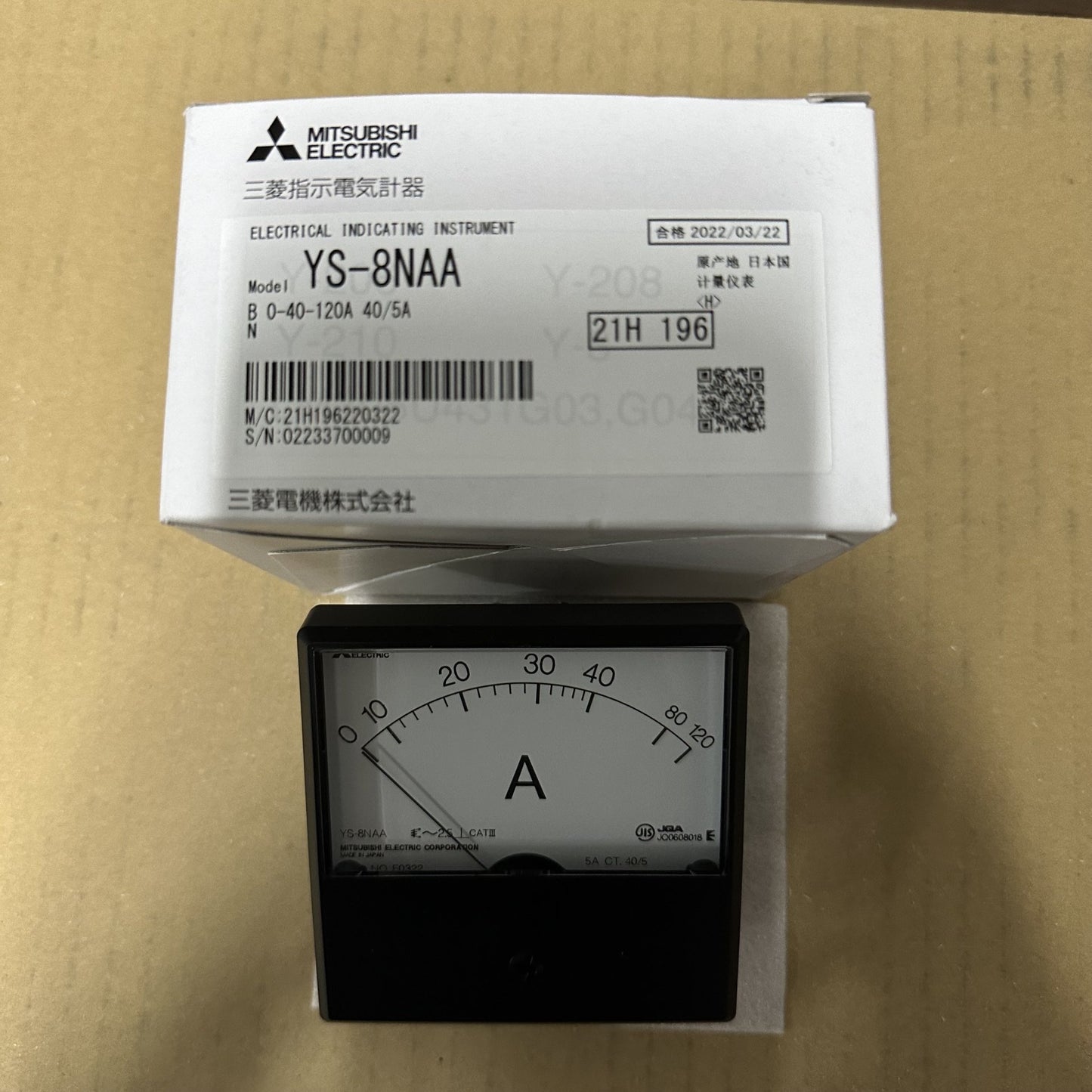 YS-8NAA B 0-40-120A 40/5A