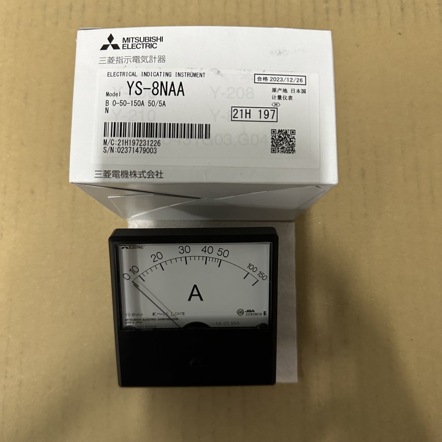 YS-8NAA B 0-50-150A 50/5A