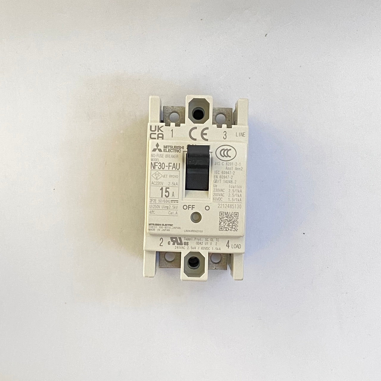 NF30-FAU 2P 15A