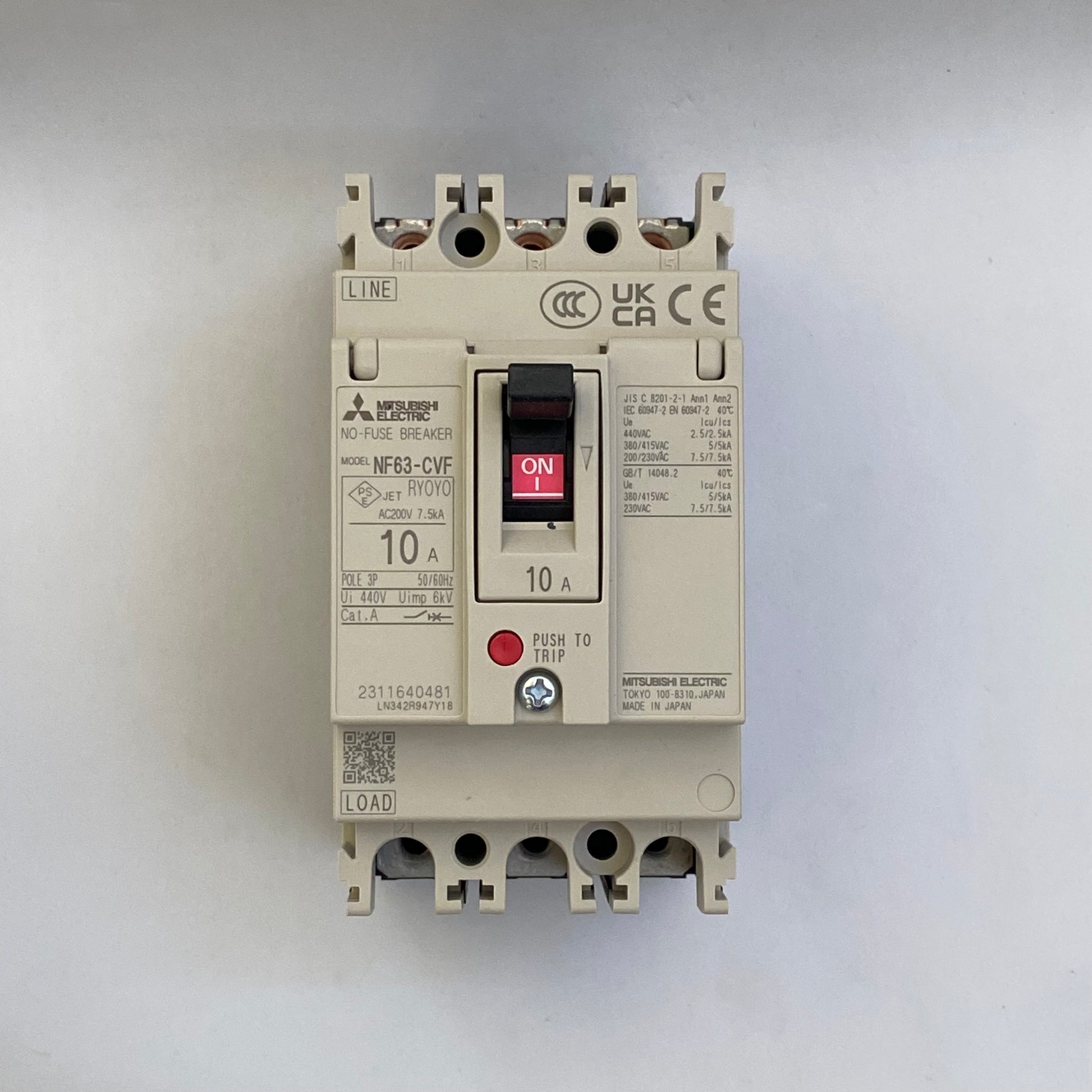NF63-CVF 3P 10A