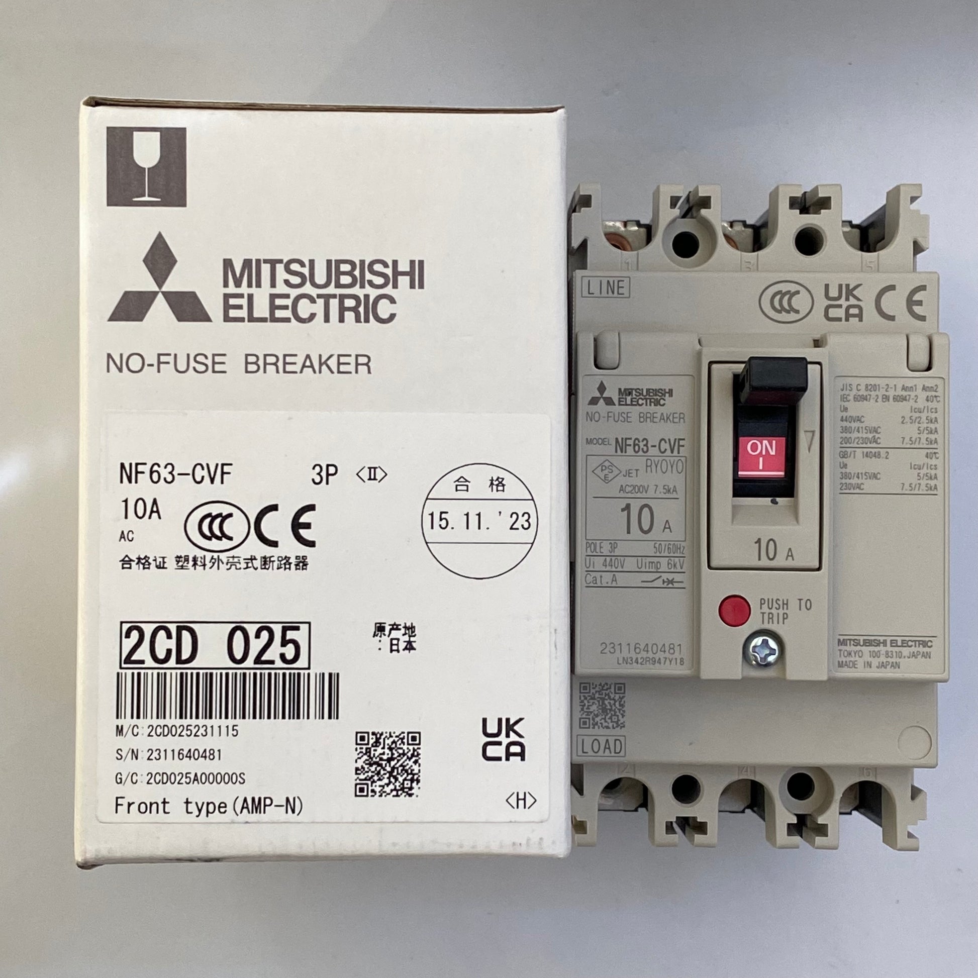 NF63-CVF 3P 10A
