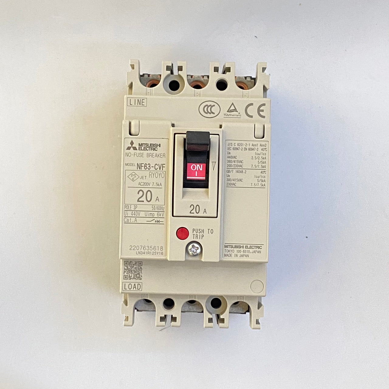 NF63-CVF 3P 20A