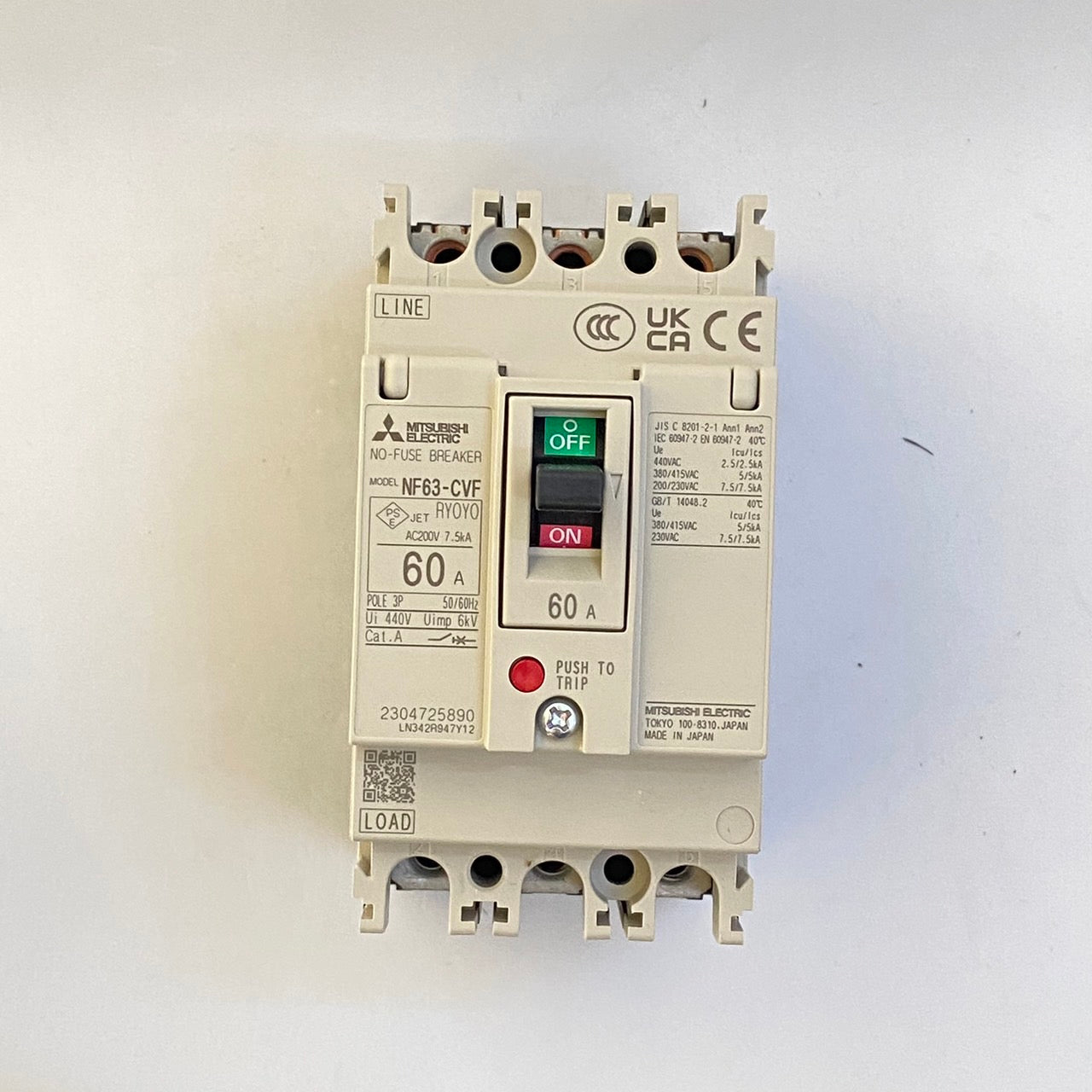 NF63-CVF 3P 60A