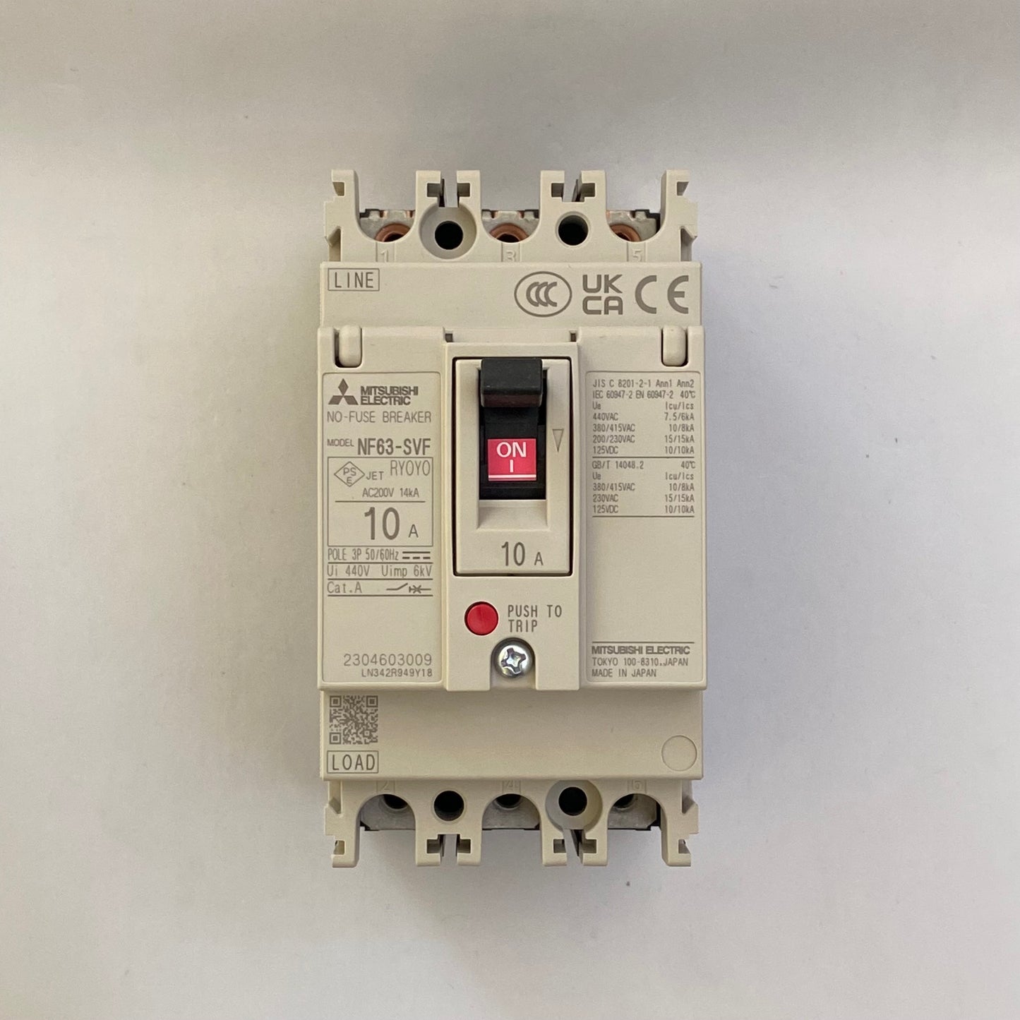 NF63-SVF 3P 10A