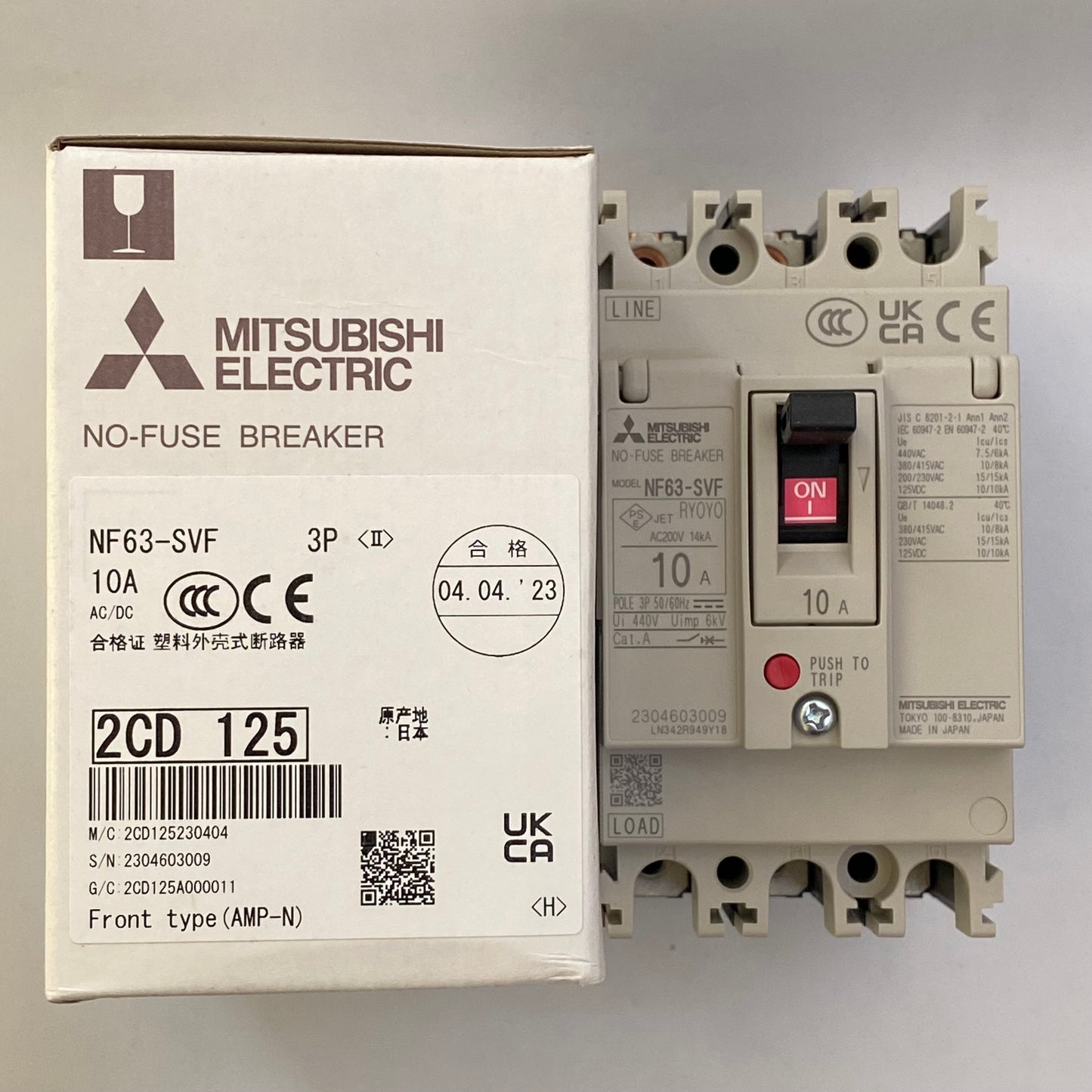 NF63-SVF 3P 10A