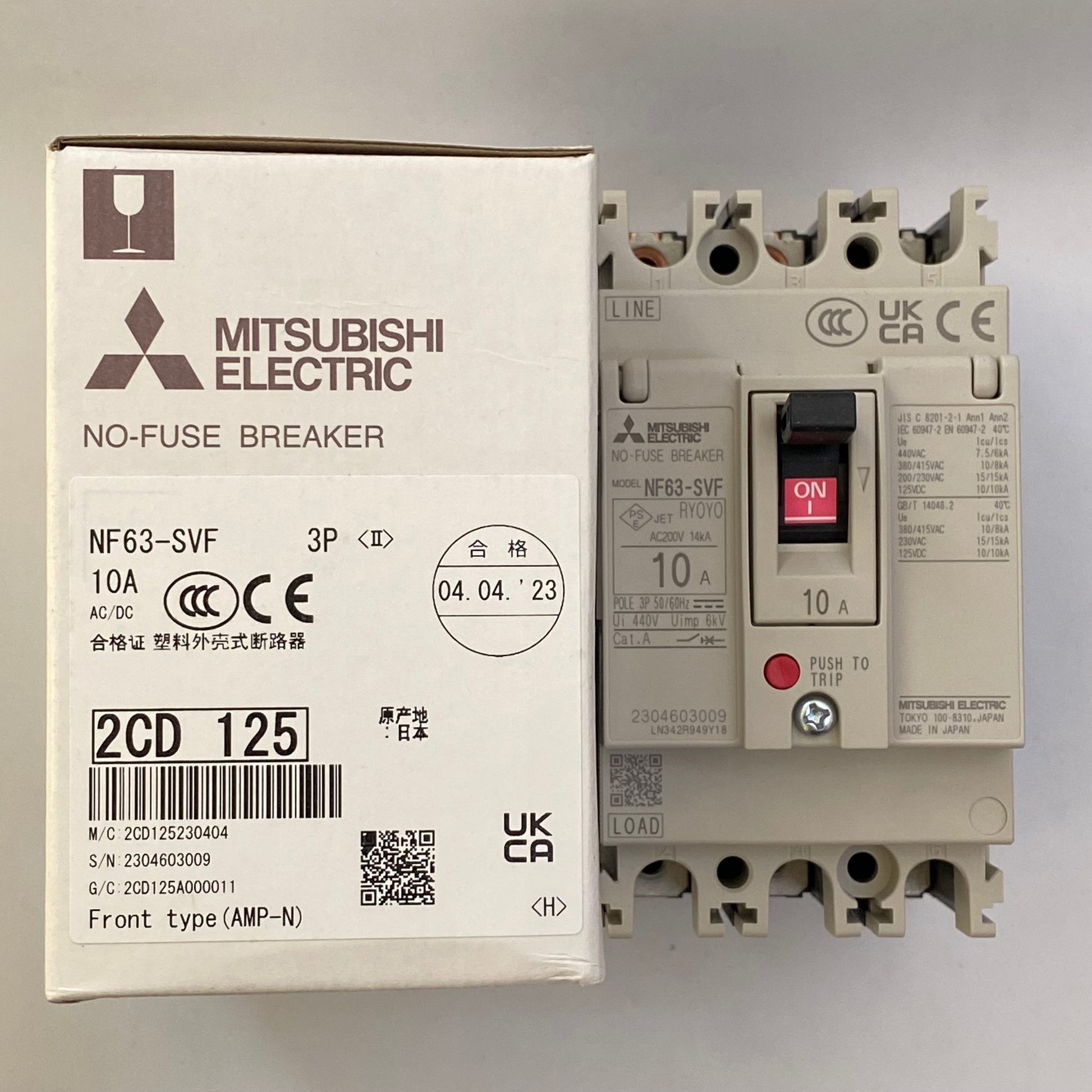 NF63-SVF 3P 10A