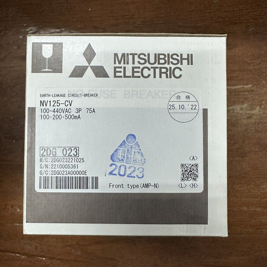 NV125-CV 3P 75A 100,200,500mA