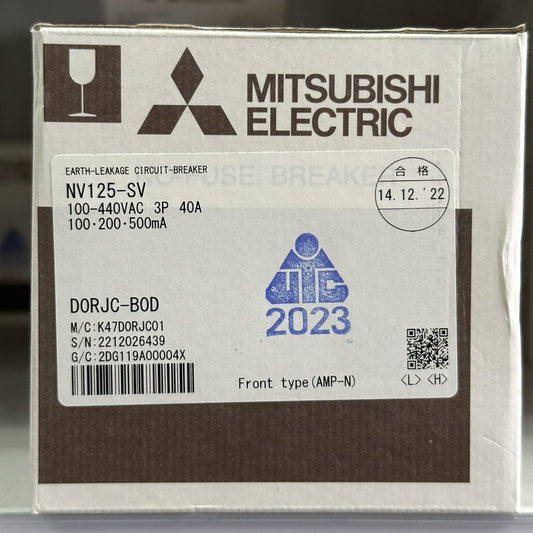 NV125-SV 3P 60A 100,200,500mA