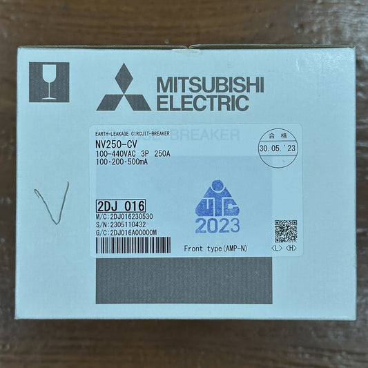NV250-CV 3P 250A 100,200,500mA