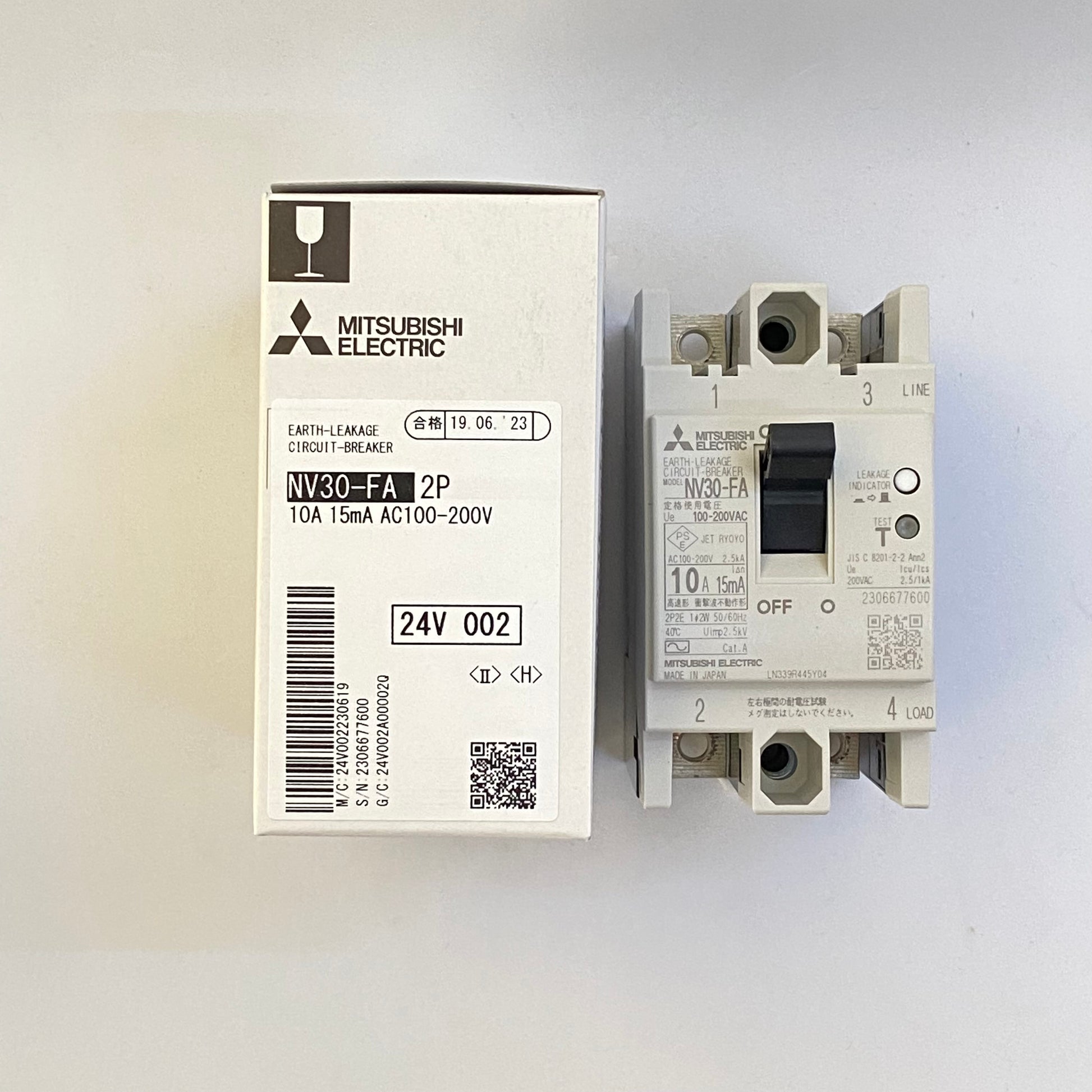 NV30-FA 2P 10A 15mA