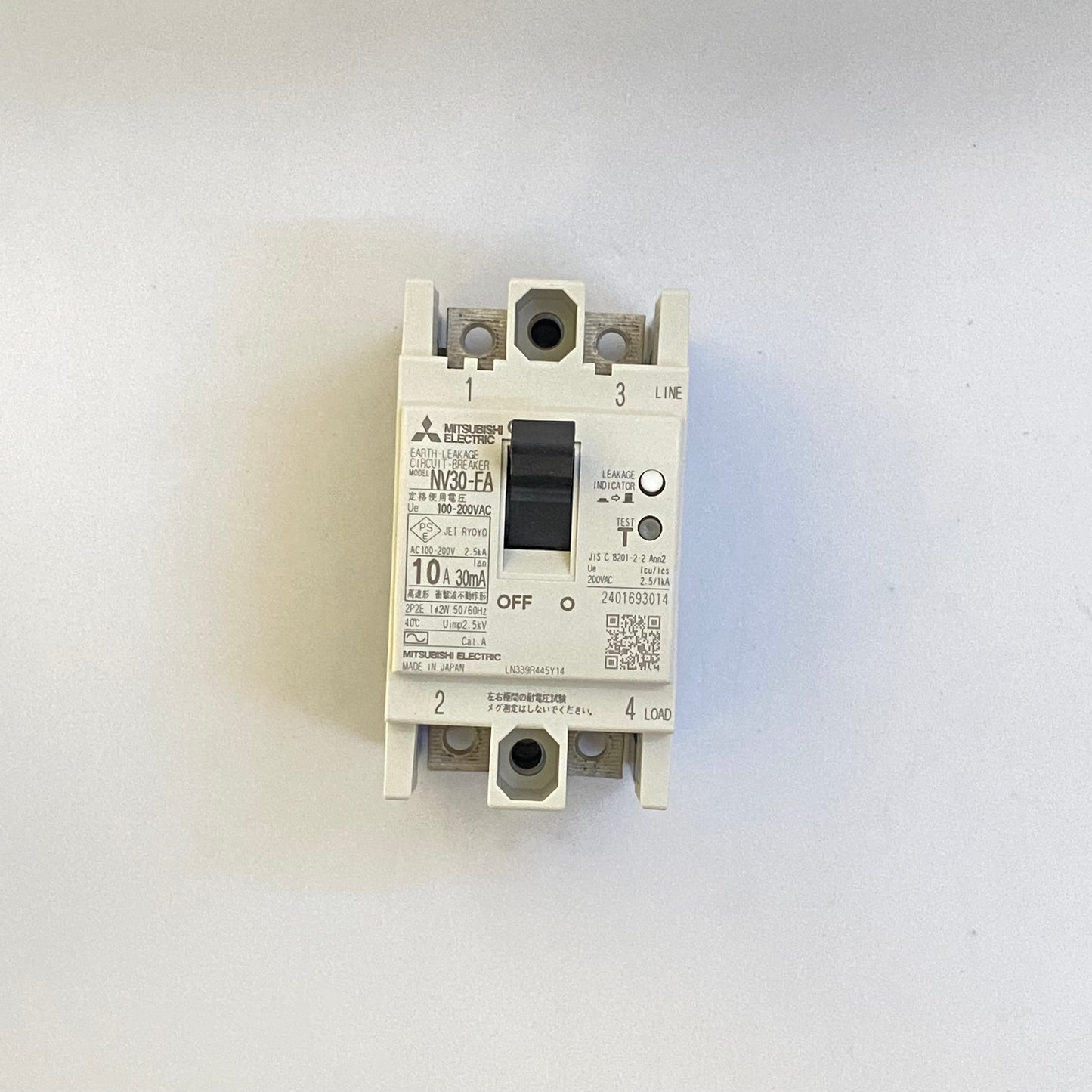 NV30-FA 2P 10A 30mA