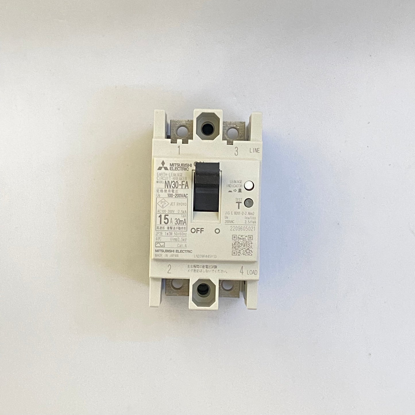 NV30-FA 2P 15A 30mA