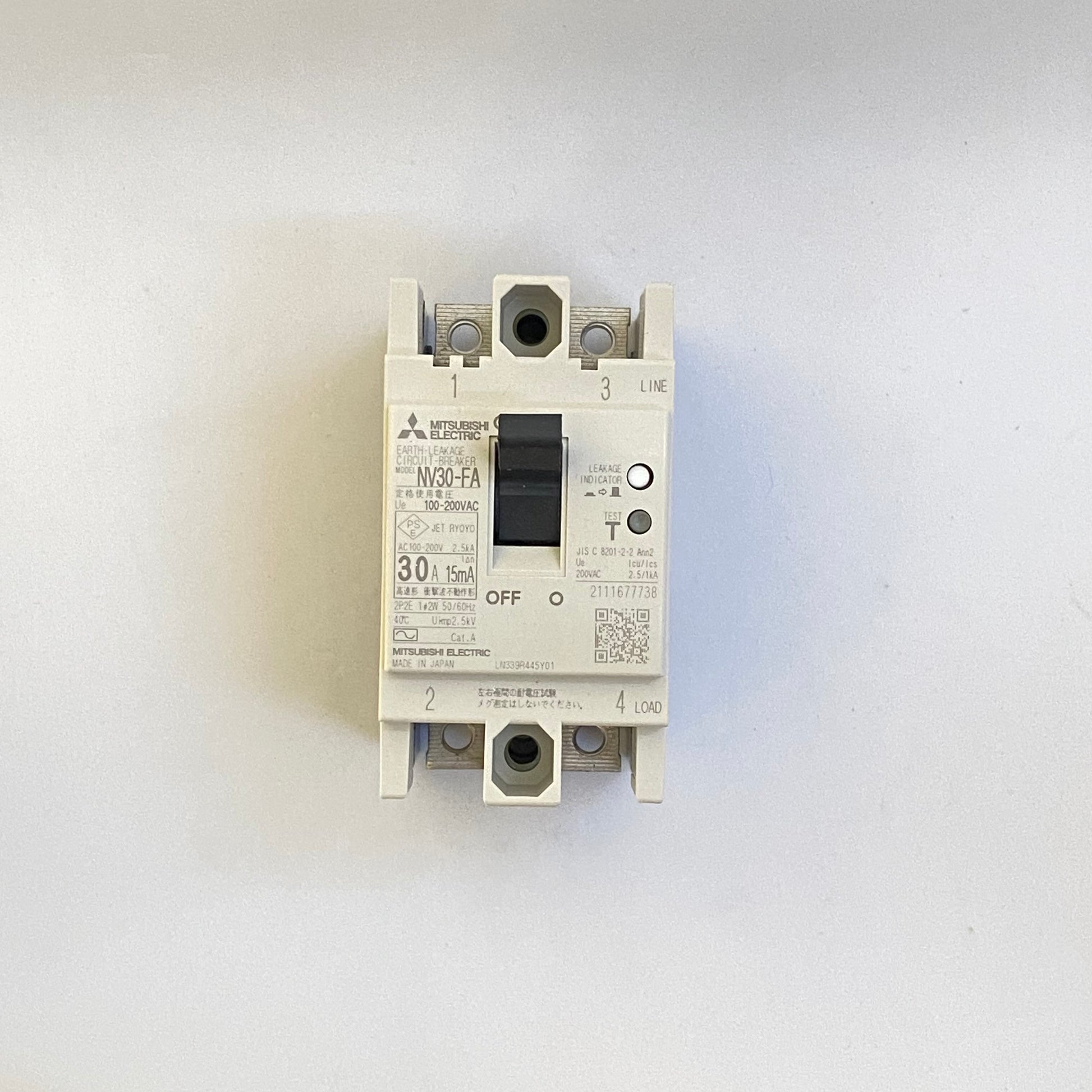NV30-FA 2P 30A 15mA