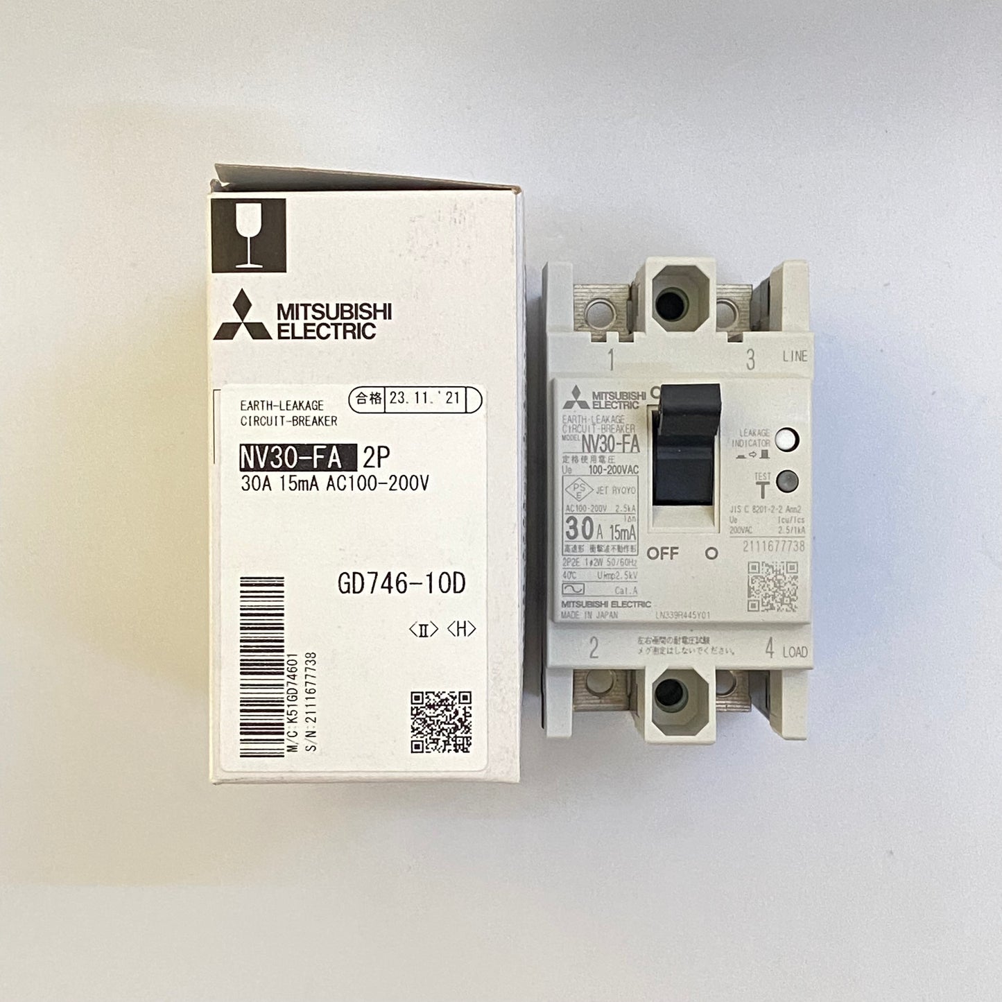 NV30-FA 2P 30A 15mA