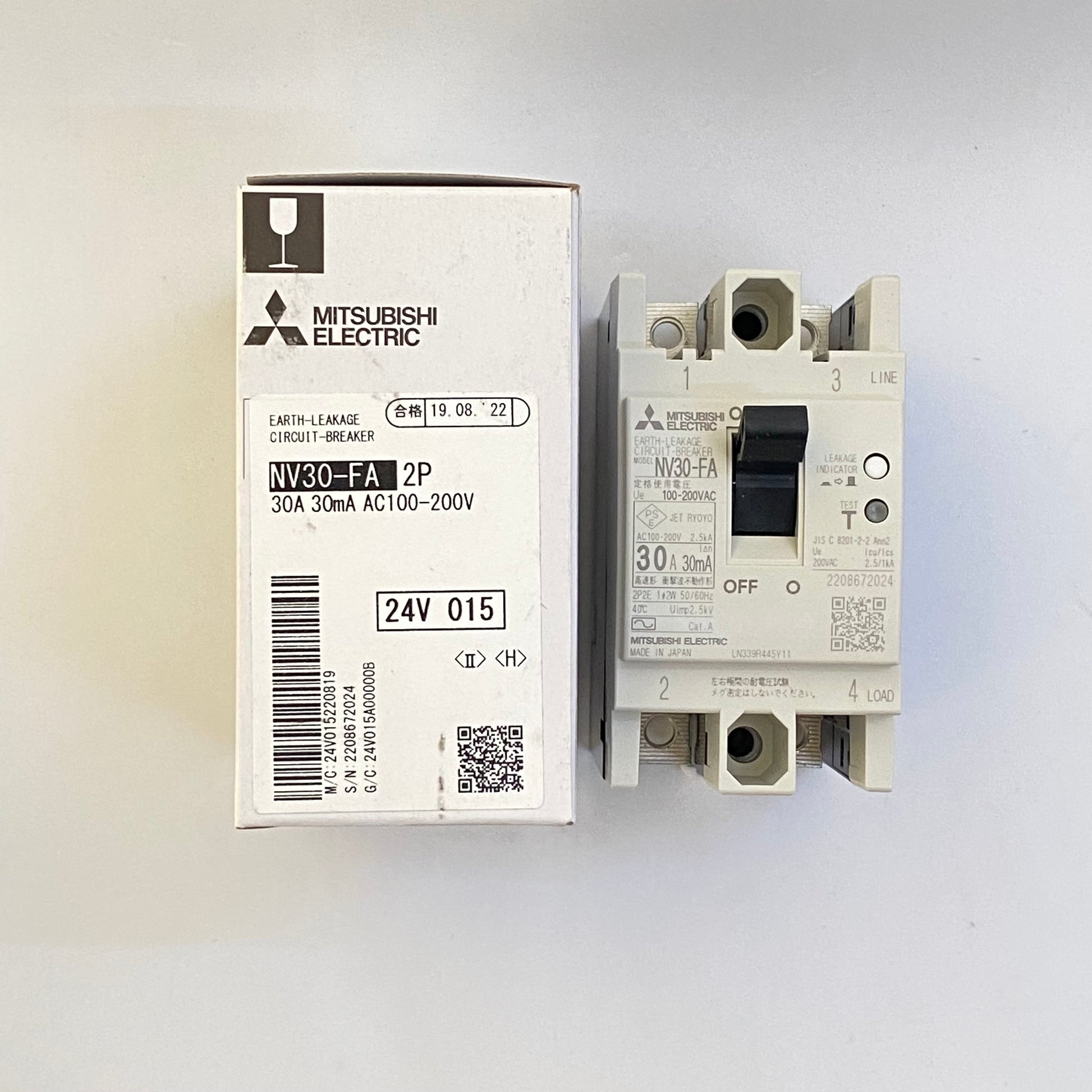 NV30-FA 2P 30A 30mA