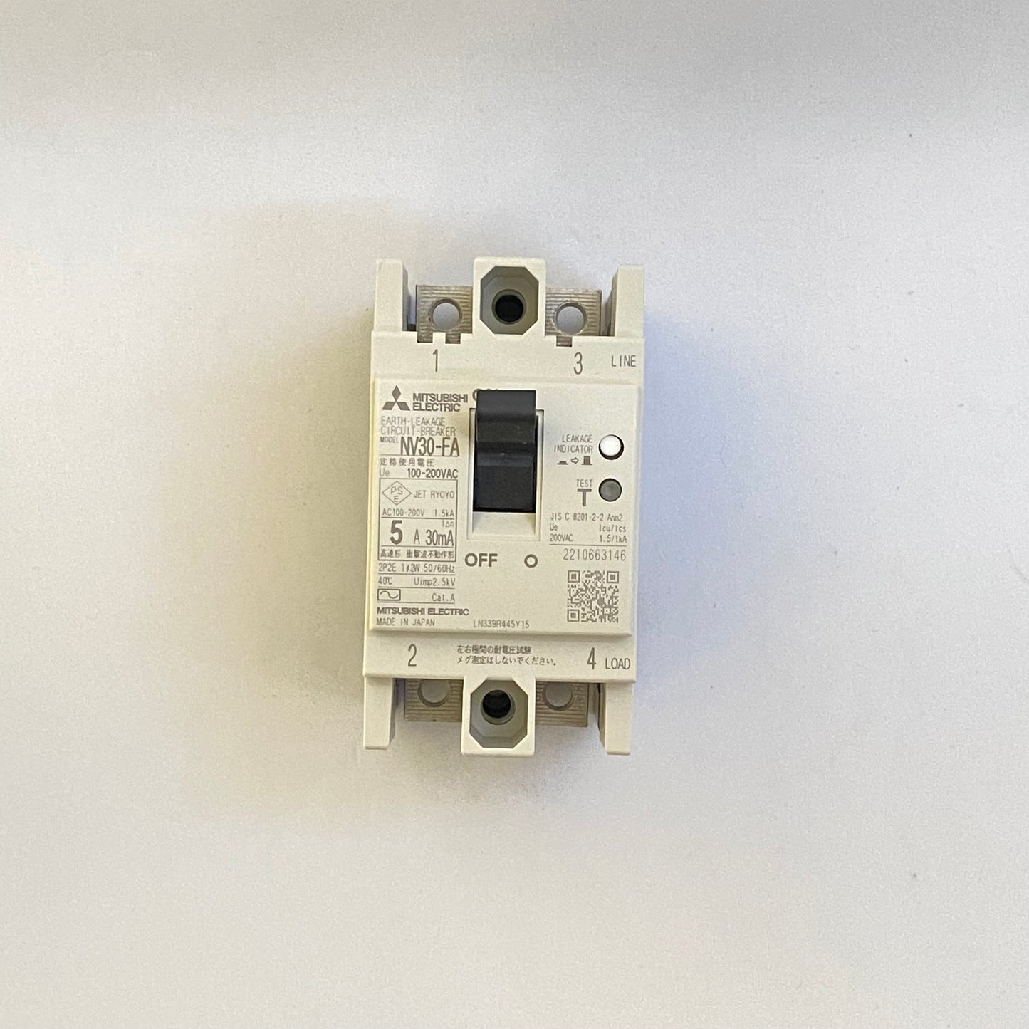 NV30-FA 2P 5A 30mA