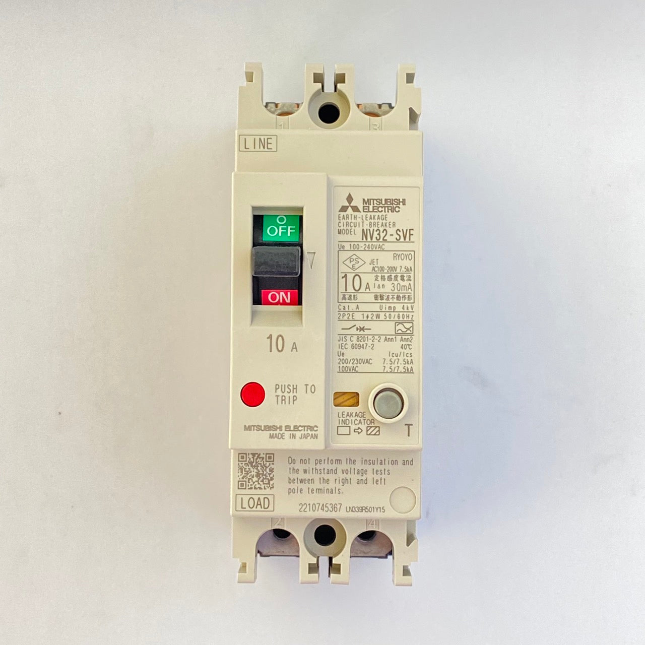 NV32-SVF 2P 10A 30mA