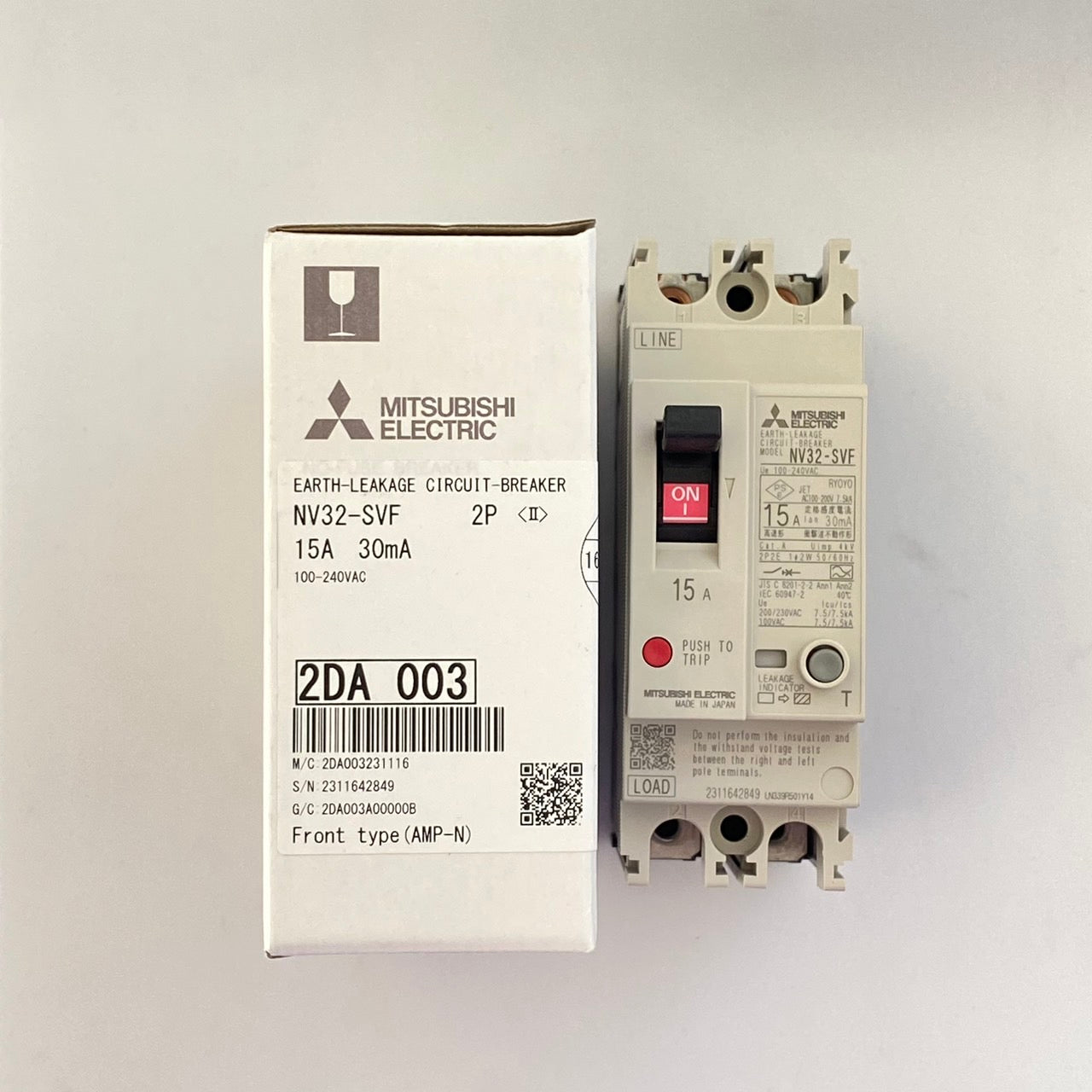 NV32-SVF 2P 15A 30mA