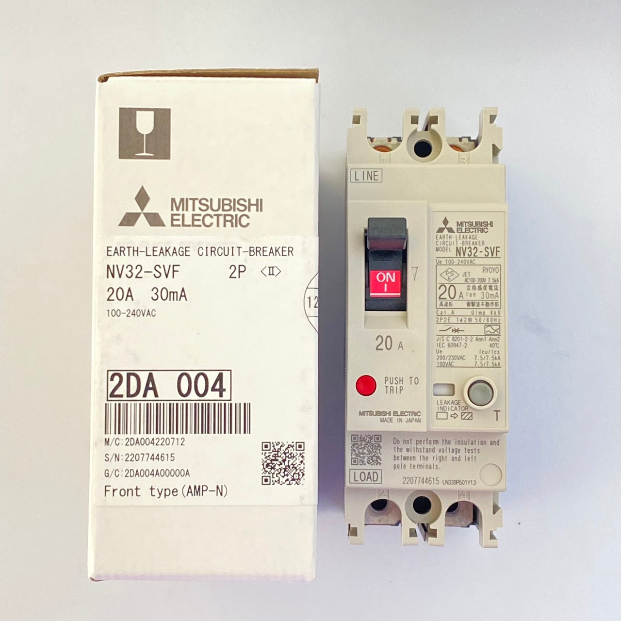 NV32-SVF 2P 20A 30mA