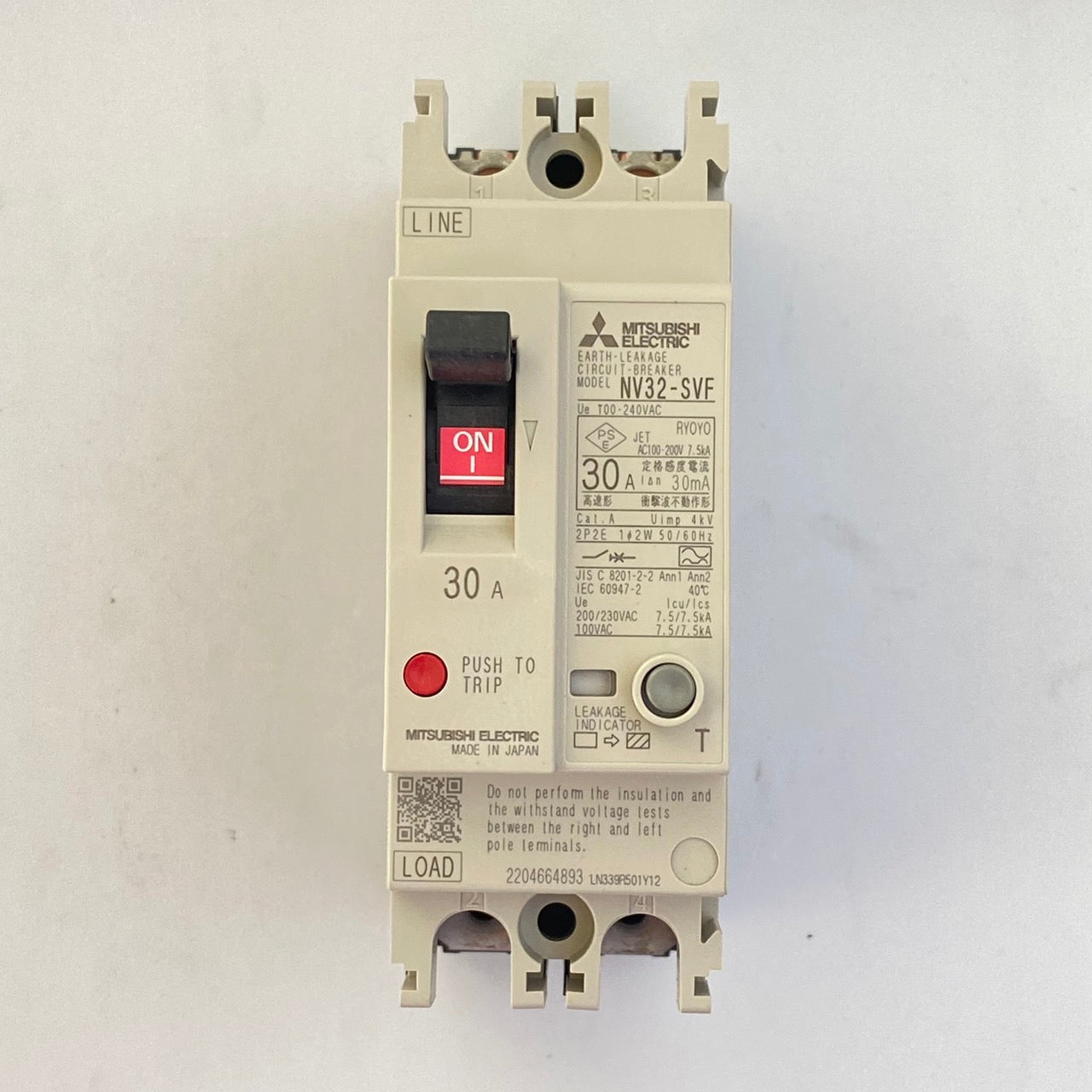 NV32-SVF 2P 30A 30mA