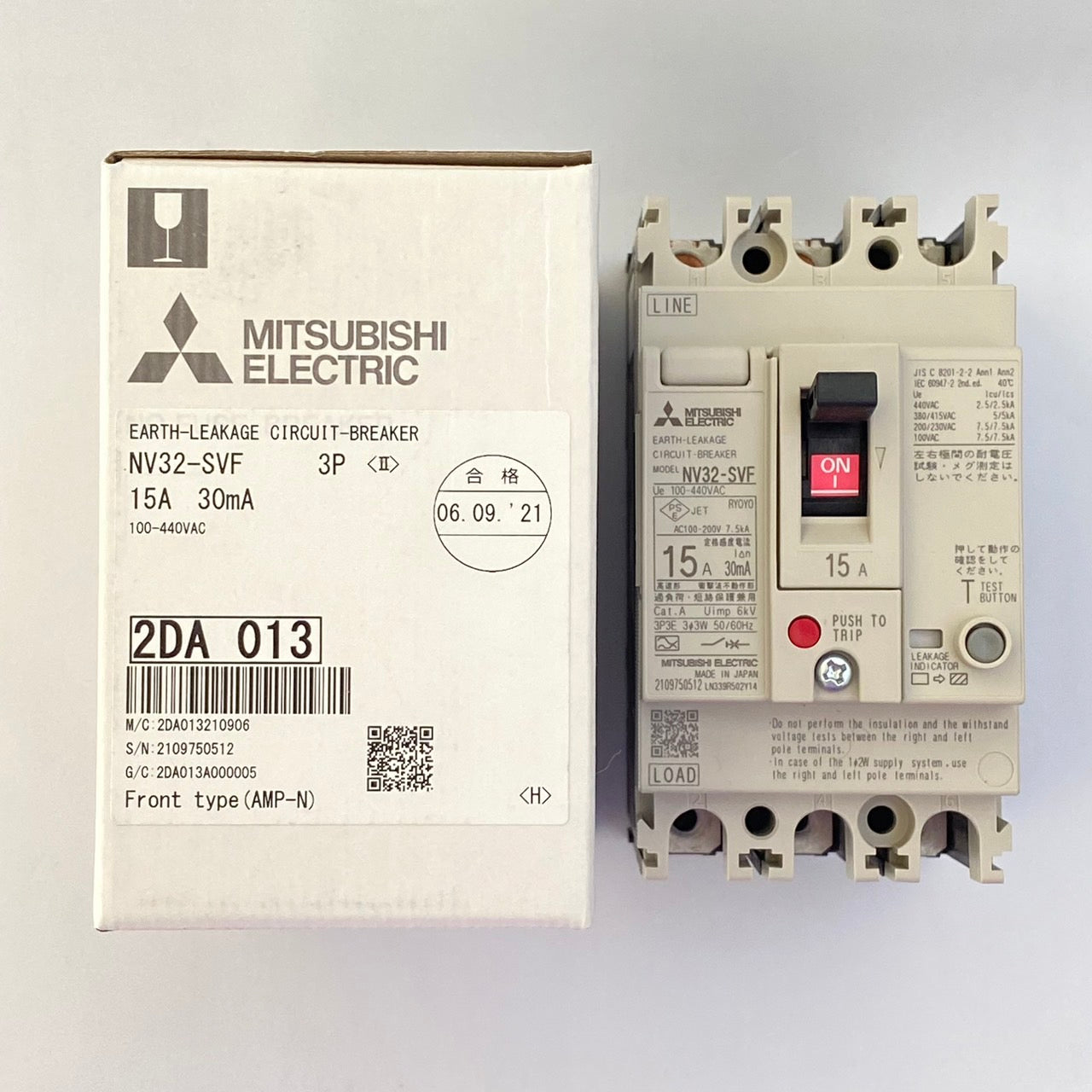 NV32-SVF 3P 15A 30mA