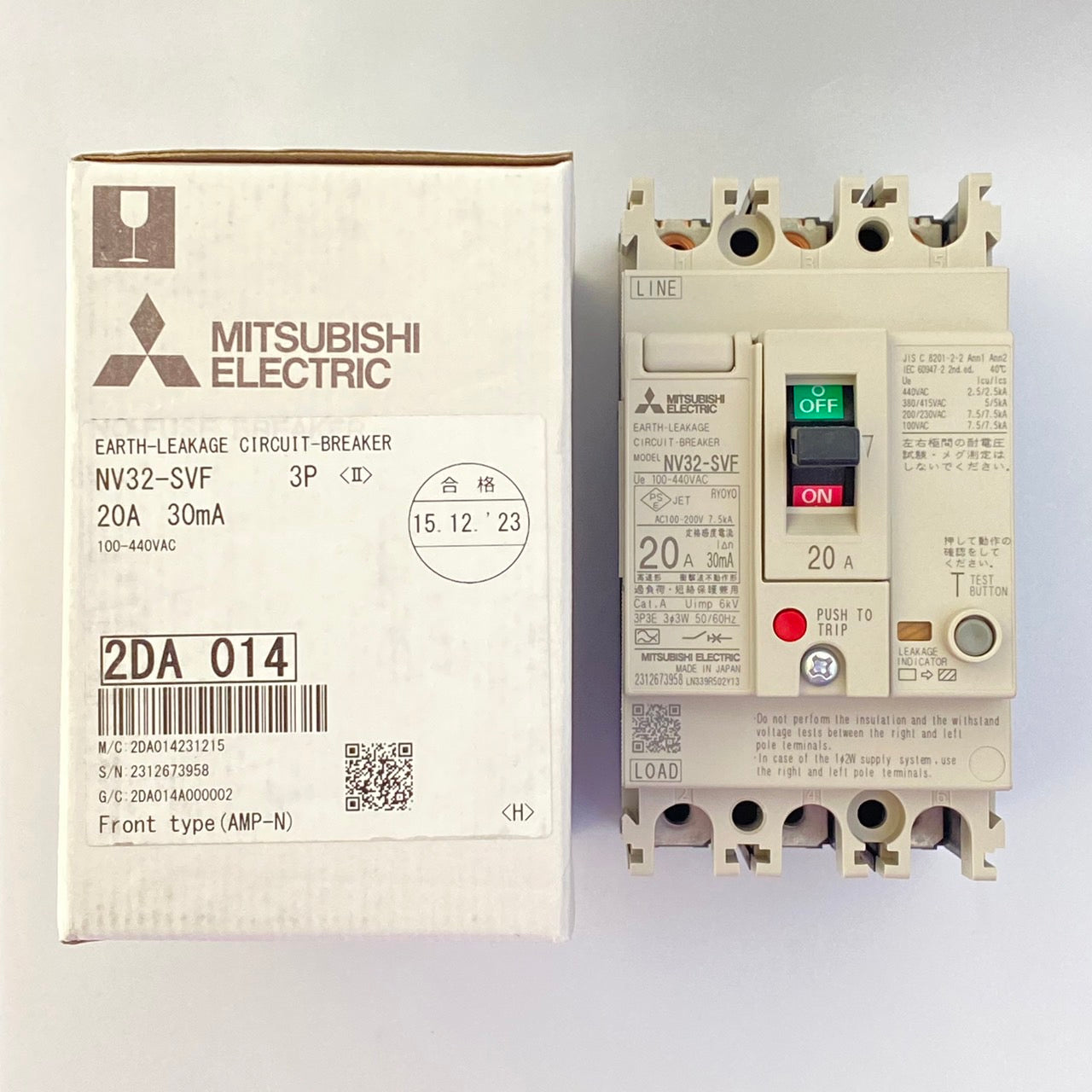 NV32-SVF 3P 20A 30mA