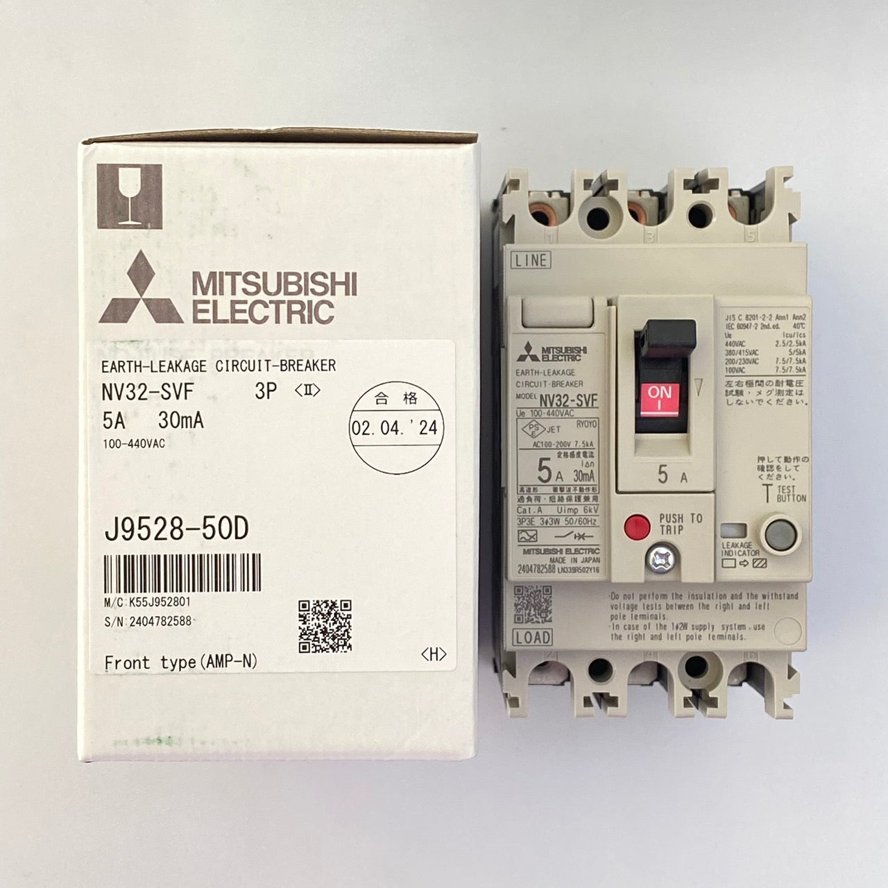 NV32-SVF 3P 5A 30mA