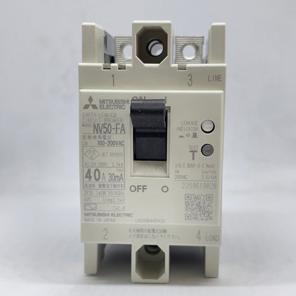 NV50-FA 2P 40A 30mA