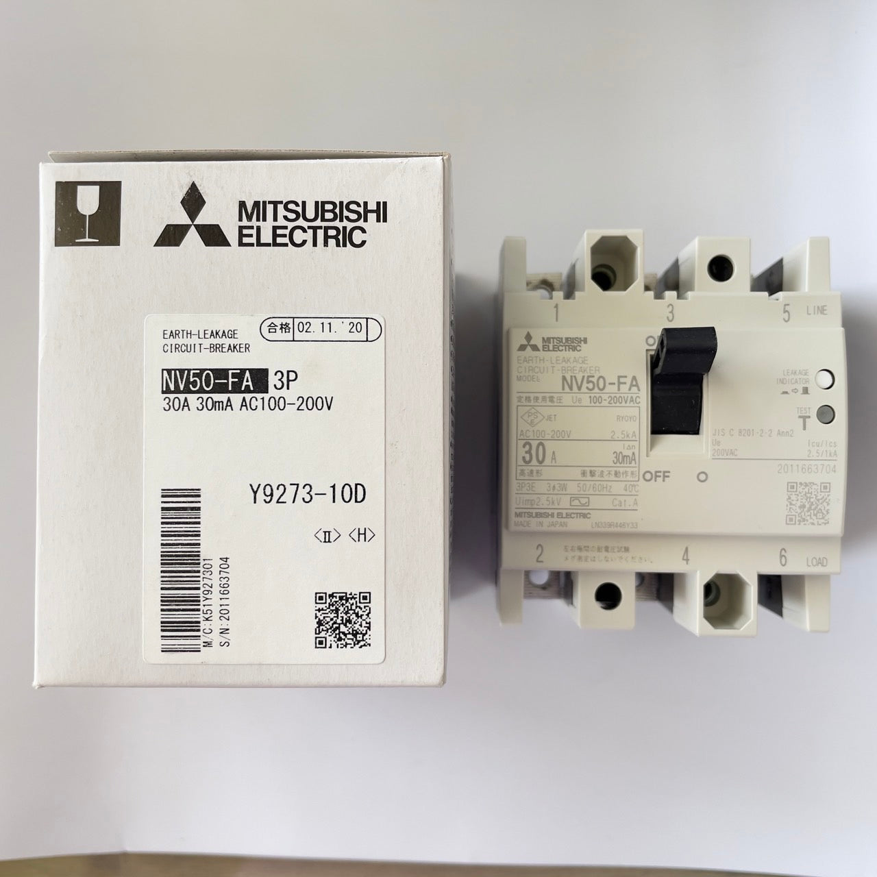 NV50-FA 3P 30A 30mA