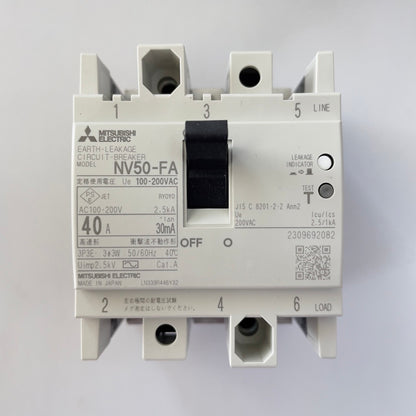 NV50-FA 3P 40A 30mA