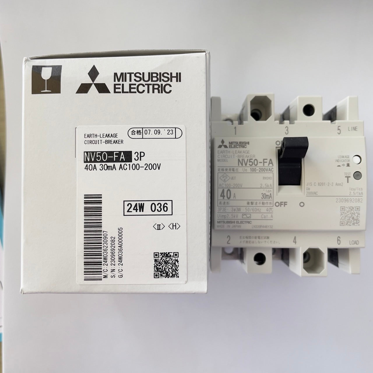 NV50-FA 3P 40A 30mA