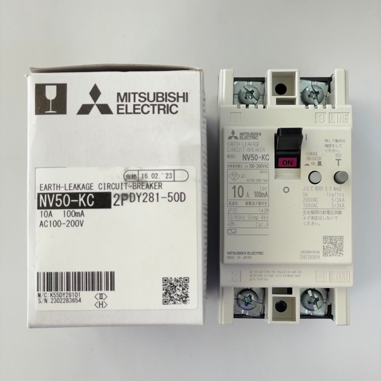 NV50-KC 2P 10A 100mA