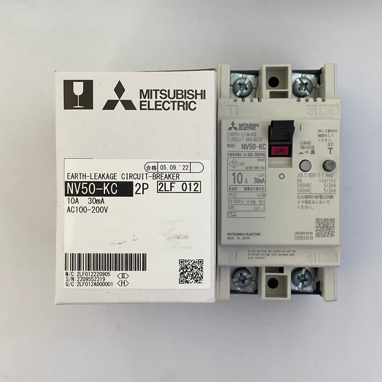 NV50-KC 2P 10A 30mA