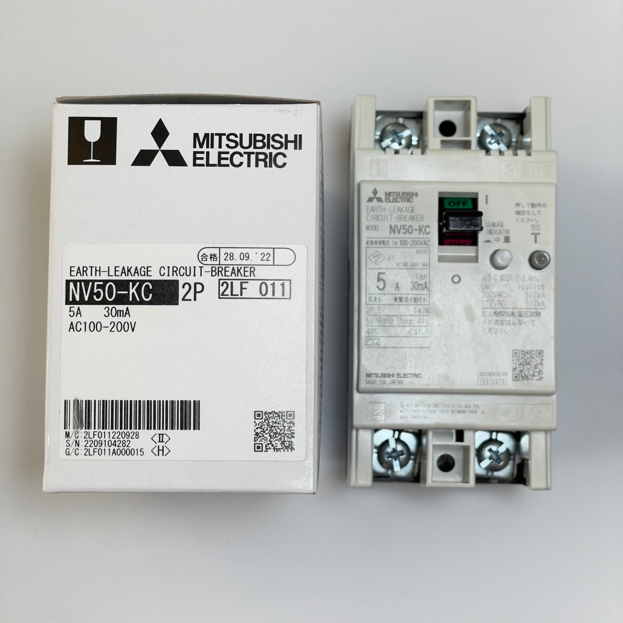 NV50-KC 2P 5A 30mA