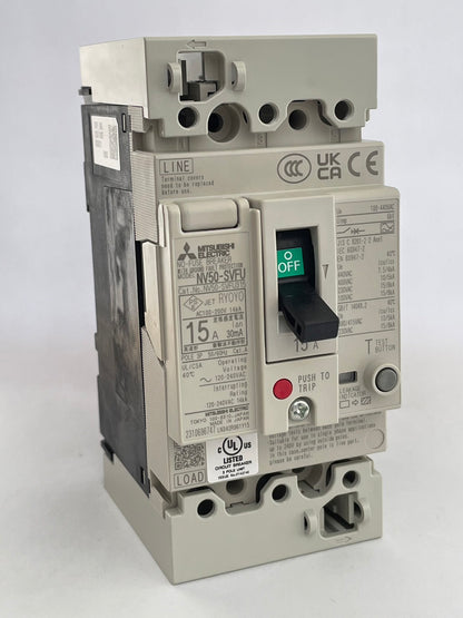 NV50-SVFU 3P 15A 30mA