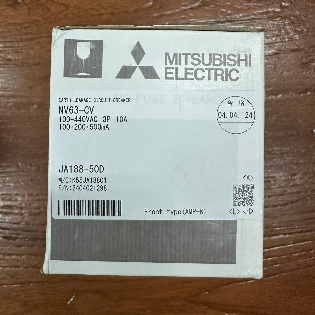 NV63-CV 3P 10A 100,200,500mA