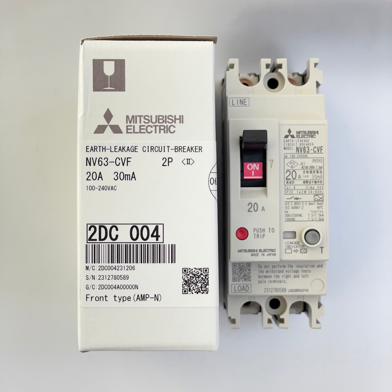 NV63-CVF 2P 20A 30mA