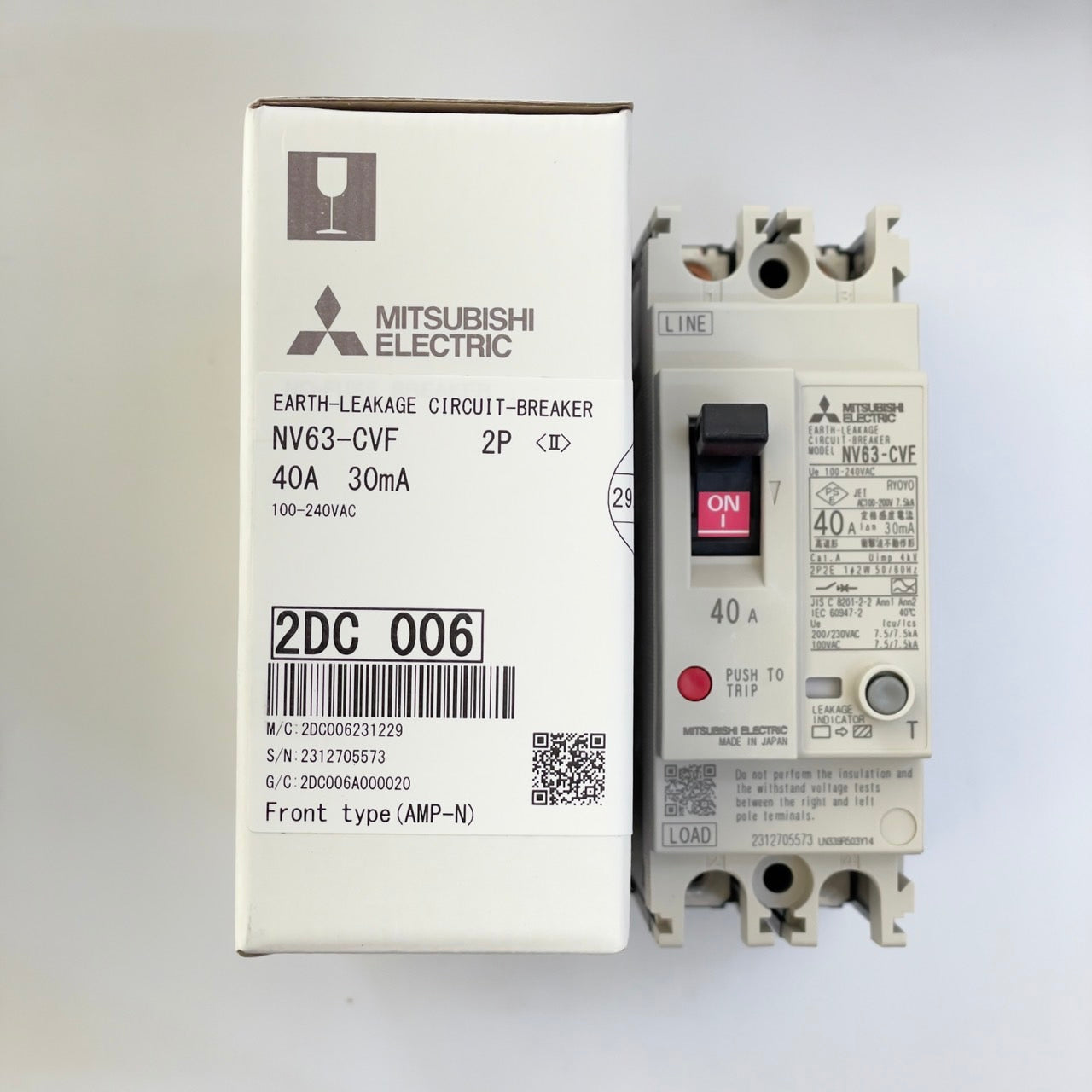 NV63-CVF 2P 40A 30mA
