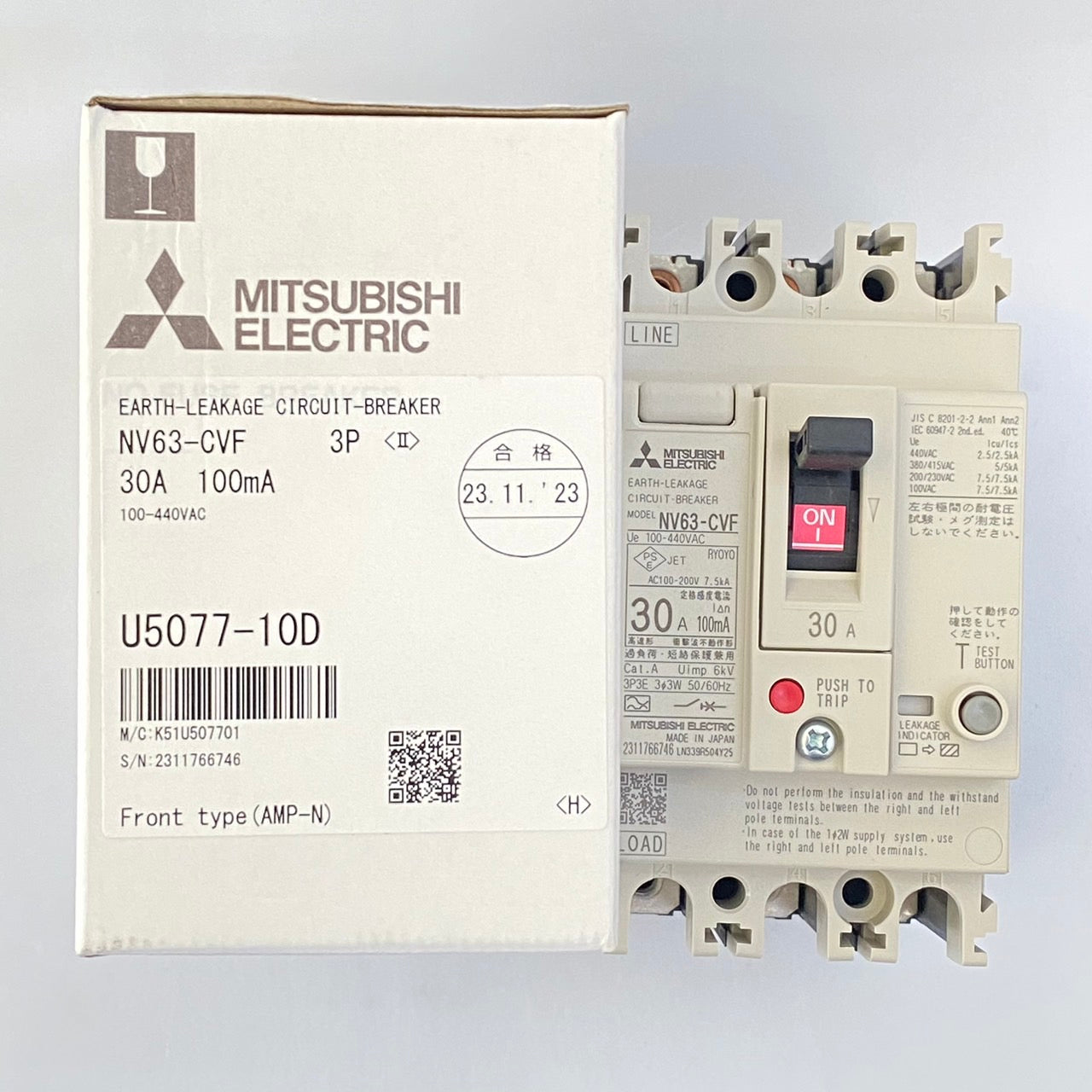 NV63-CVF 3P 30A 100mA