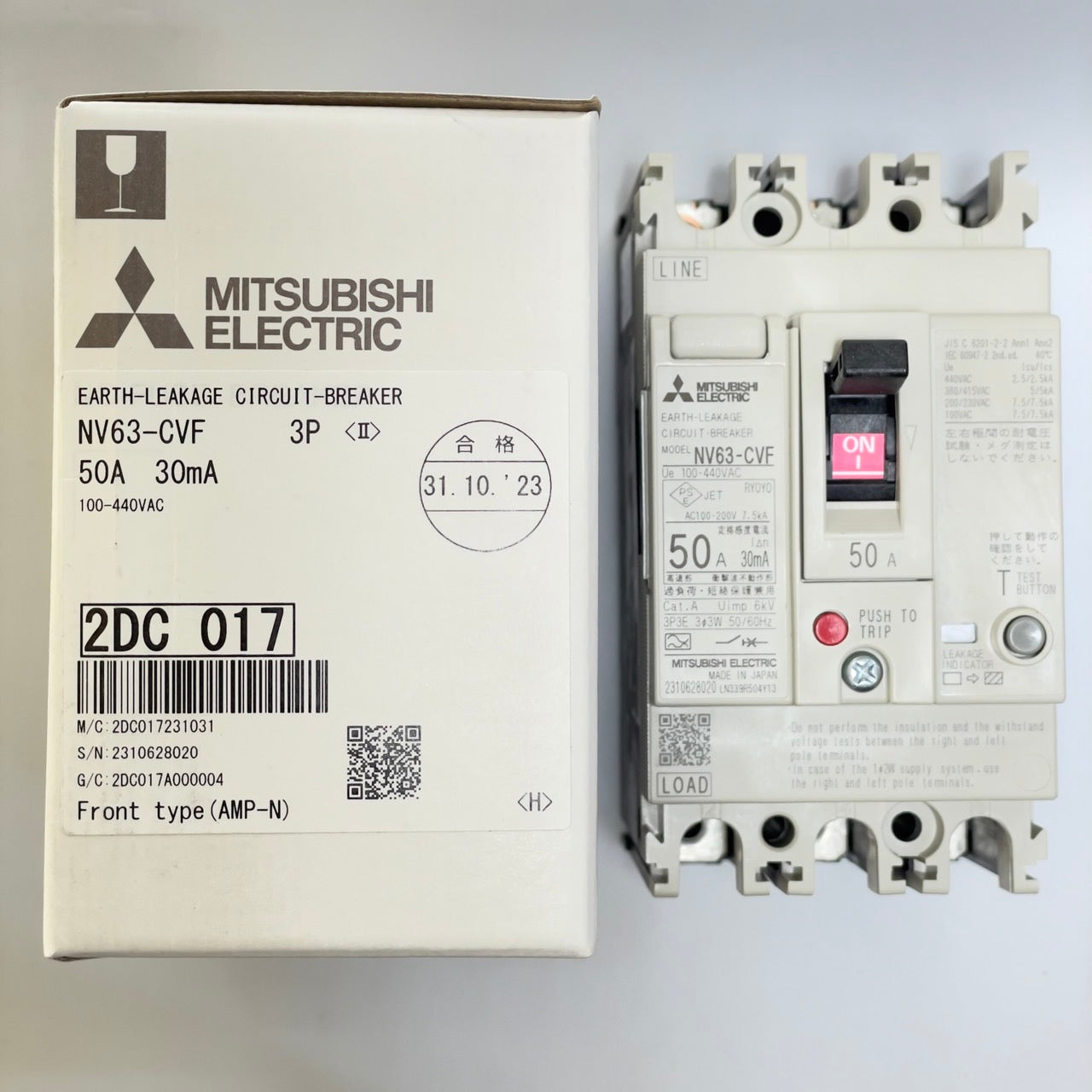 NV63-CVF 3P 50A 30mA