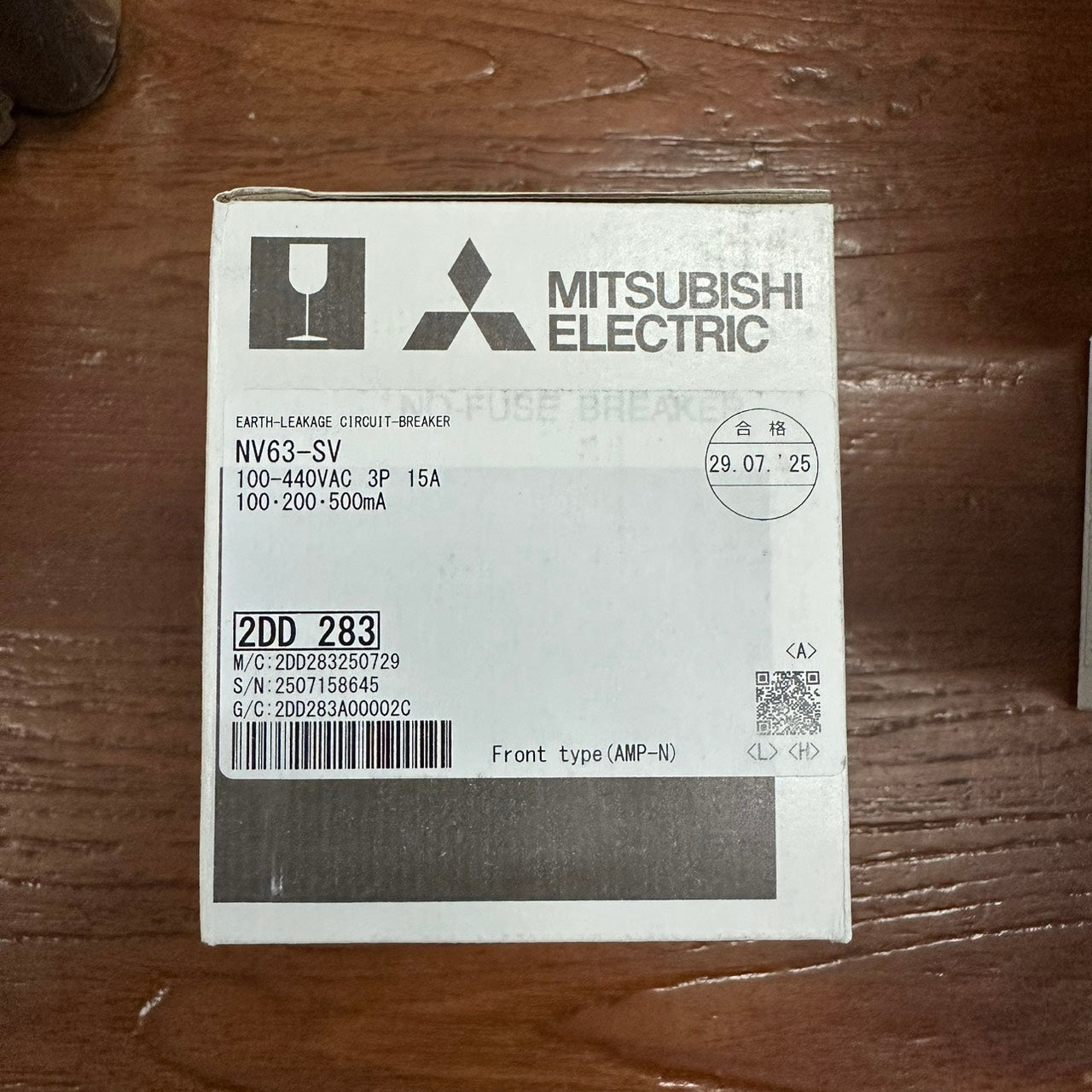 NV63-SV 3P 15A 100,200,500mA