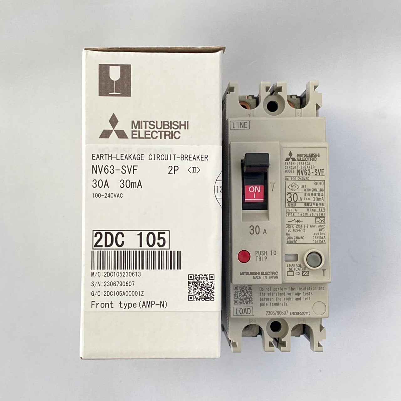 NV63-SVF 2P 30A 30mA