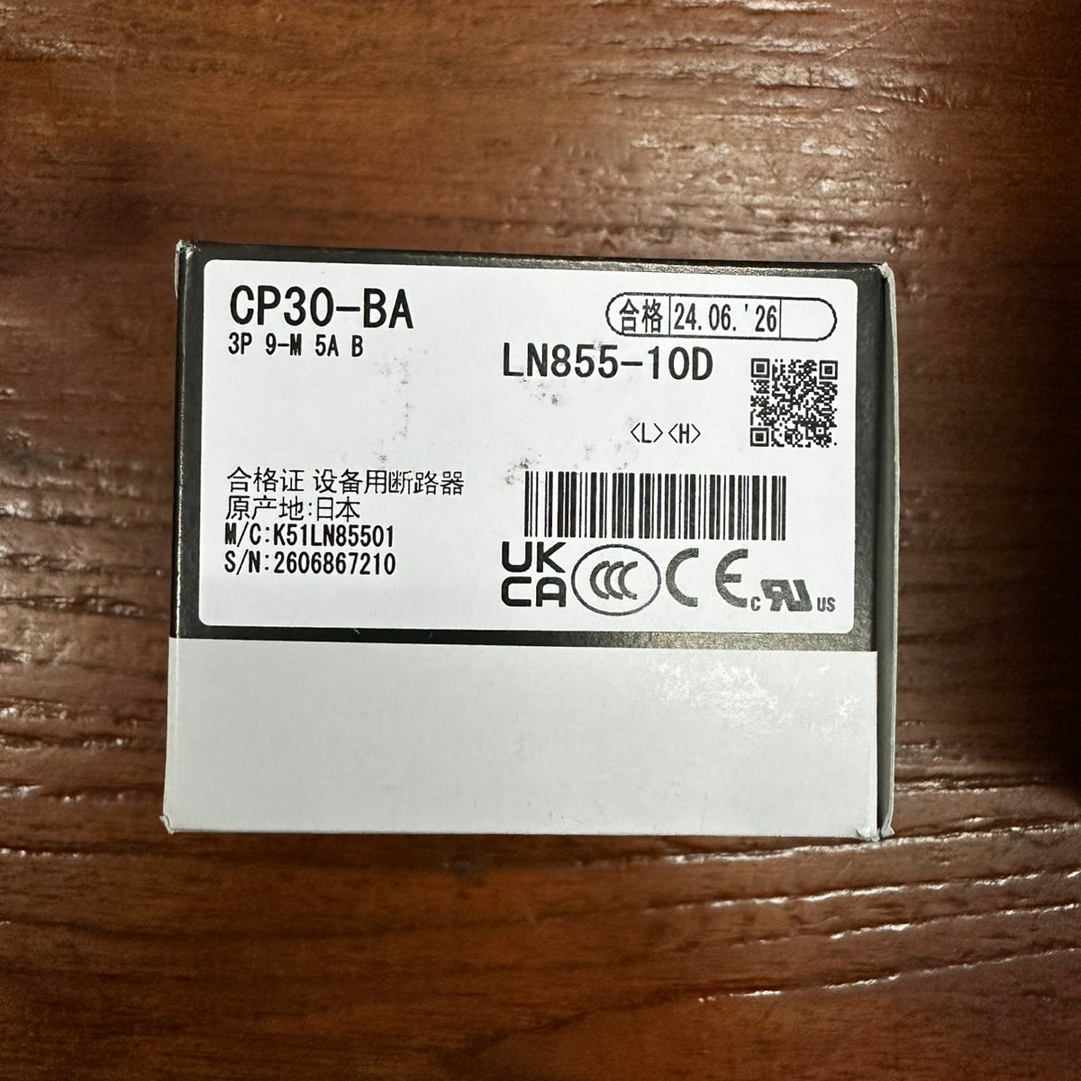 CP30-BA 3P 9M 5A